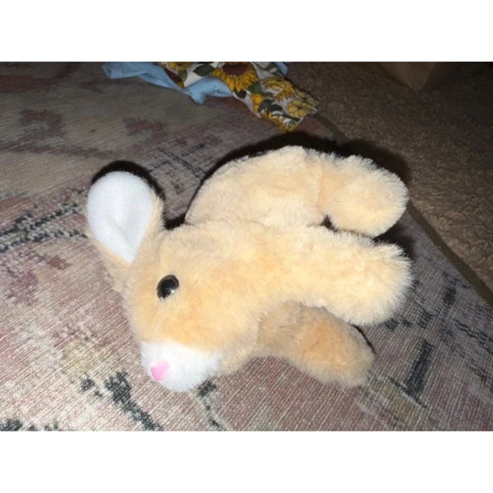 Hopping bunny kids toy